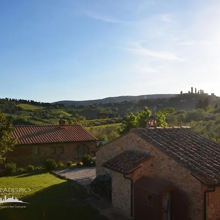 Апартаменты Il Paradisino San Gimignano's Countryside Сан-Джиминьяно